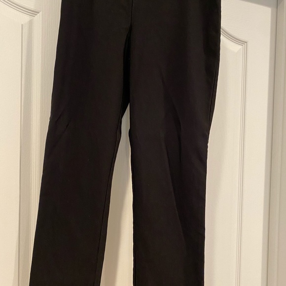 Lisette black pants with elastic waist - Picture 2 of 5